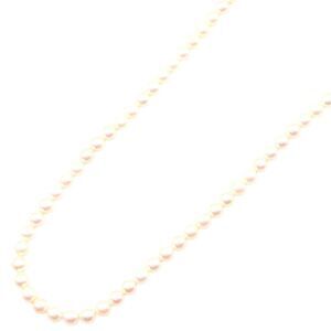 Tasaki Silver 925 Long Pearl Necklace